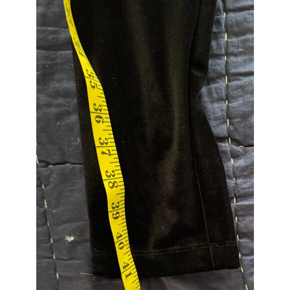 I.N.C. International Concepts Black Velvet Blazer & Pants Women’s M/L - Picture 8 of 9